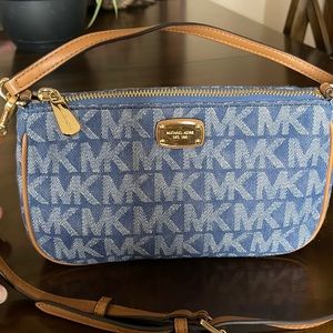 Denim Michael Kors crossbody